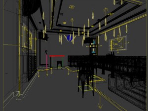 party bar ktv sauna design complete 24 Modello 3D