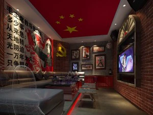 party bar ktv sauna design completo 25 Modello 3D