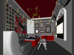 party bar ktv sauna design complete 25 Modelo 3D