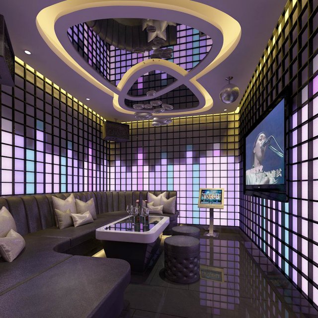 party bar ktv sauna design complete 26 3D मॉडल .c4d .max .obj .3ds .fbx .stl .blend 