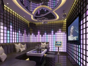 Partybar KTV Sauna Design komplett 26 3D Modell