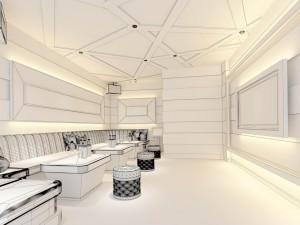party bar ktv sauna design complete 28 3D Модель