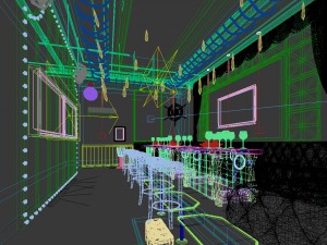party bar ktv sauna design complete 31 3Dモデル