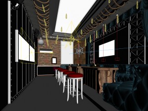 party bar ktv sauna design complete 31 3Dモデル