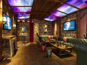 party bar ktv sauna design complete 32 3D Model
