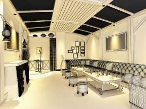 party bar ktv sauna design complete 32 Modelo 3D