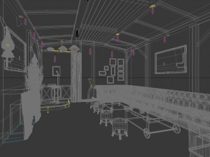 party bar ktv sauna design complete 32 Modelo 3D
