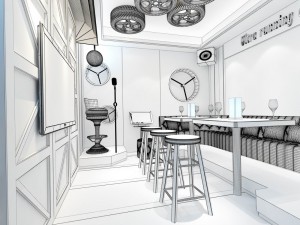 party bar ktv sauna design complete 33 3D 模型