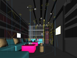 party bar ktv sauna design complete 35 3D 모델