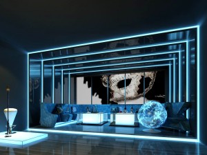 party bar ktv sauna design complete 36 3D Model