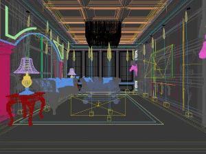 party bar ktv sauna design complete 37 3D Model