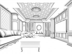 party bar ktv sauna design complete 38 Modelo 3D