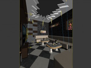 party bar ktv sauna design complete 41 Modelo 3D