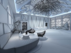 party bar ktv sauna design complete 42 3D Model