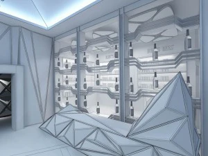 party bar ktv sauna design complete 42 3D Model