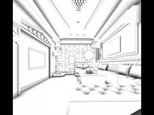 party bar ktv sauna design complete 43 3D Model