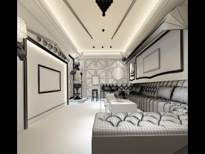 party bar ktv sauna design complete 43 Model 3D