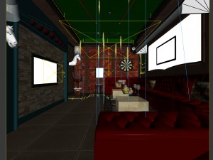 party bar ktv sauna design complete 43 Model 3D