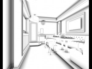 party bar ktv sauna design complete 44 3D Model