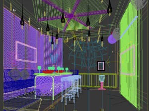 party bar ktv sauna design complete 45 Model 3D