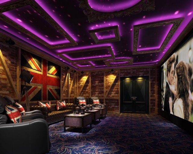 party bar ktv sauna design complete 46 Model 3D .c4d .max .obj .3ds .fbx .stl .blend