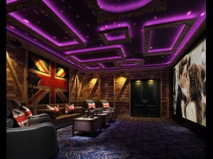 party bar ktv sauna design complete 46 3D Model