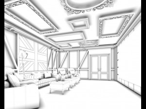 party bar ktv sauna design complete 46 Model 3D