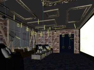 party bar ktv sauna design complete 46 3D Model