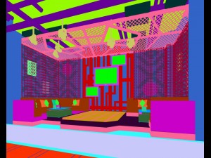 party bar ktv sauna design complete 47 3D Модель