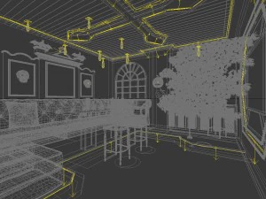 party bar ktv sauna design complete 48 3D Model
