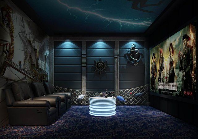 party bar ktv sauna design complete 49 Modèle 3D .c4d .max .obj .3ds .fbx .stl .blend 