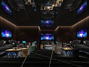 party bar ktv sauna design complete 51 Modelo 3D
