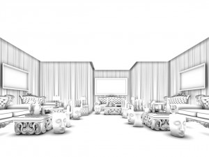 party bar ktv sauna design complete 51 Model 3D