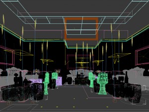 party bar ktv sauna design complete 51 Model 3D