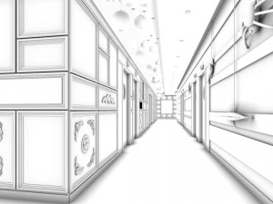 party bar ktv sauna design complete 53 3D Model