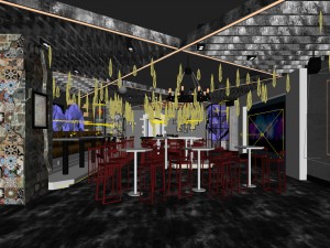party bar ktv sauna design complete 55 3D Model