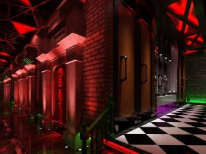 パーティーバーktvサウナデザイン完成56 3Dモデル