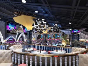 party bar ktv sauna design complete 57 3D 모델