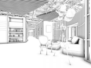party bar ktv sauna design complete 58 3D Модель