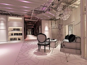 party bar ktv sauna design complete 58 3D Model