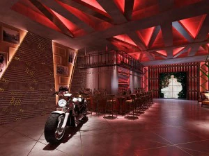 party bar ktv sauna design completo 59 Modello 3D