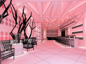 party bar ktv sauna design complete 59 3Dモデル