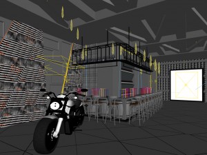 party bar ktv sauna design complete 59 3Dモデル