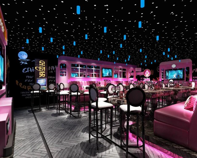 party bar ktv sauna design complete 61 3D Model .c4d .max .obj .3ds .fbx .stl .blend