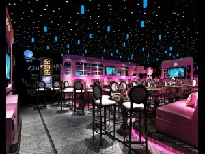 Partybar KTV Sauna Design komplett 61 3D Modell