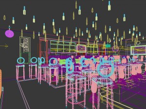 party bar ktv sauna design complete 61 3D Model