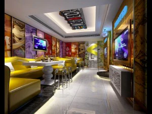 party bar ktv sauna design completo 62 Modello 3D