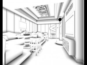 party bar ktv sauna design complete 62 3D Model