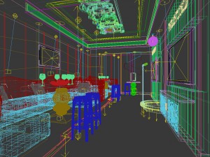 party bar ktv sauna design complete 62 3D Model