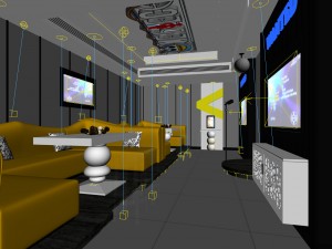 party bar ktv sauna design complete 62 3D Model